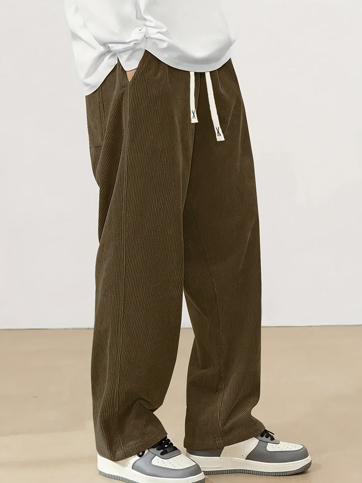 Spencer | Relaxed Straight-Leg Trousers