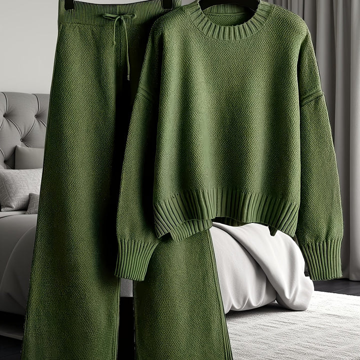 Rosanna | Relaxed Textured Two-Piece Set
