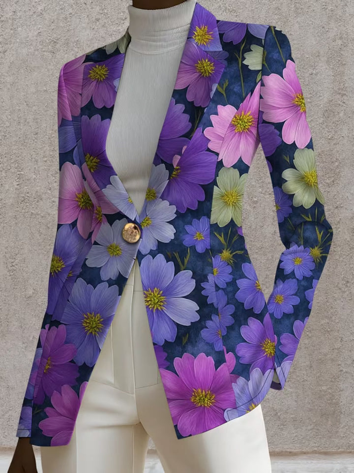 Lucille | Floral Tailored Blazer