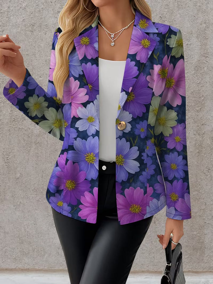 Lucille | Floral Tailored Blazer