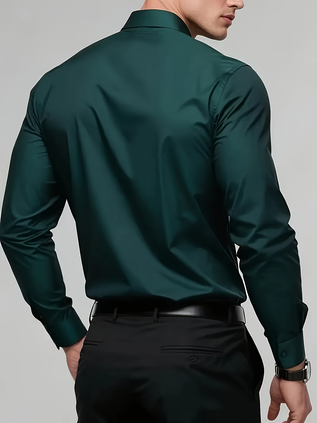 Bennett | Men's Tailored Long Sleeve Button-Up Shirt