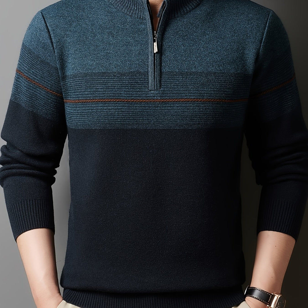 Barrett | Refined Quarter-Zip Sweater