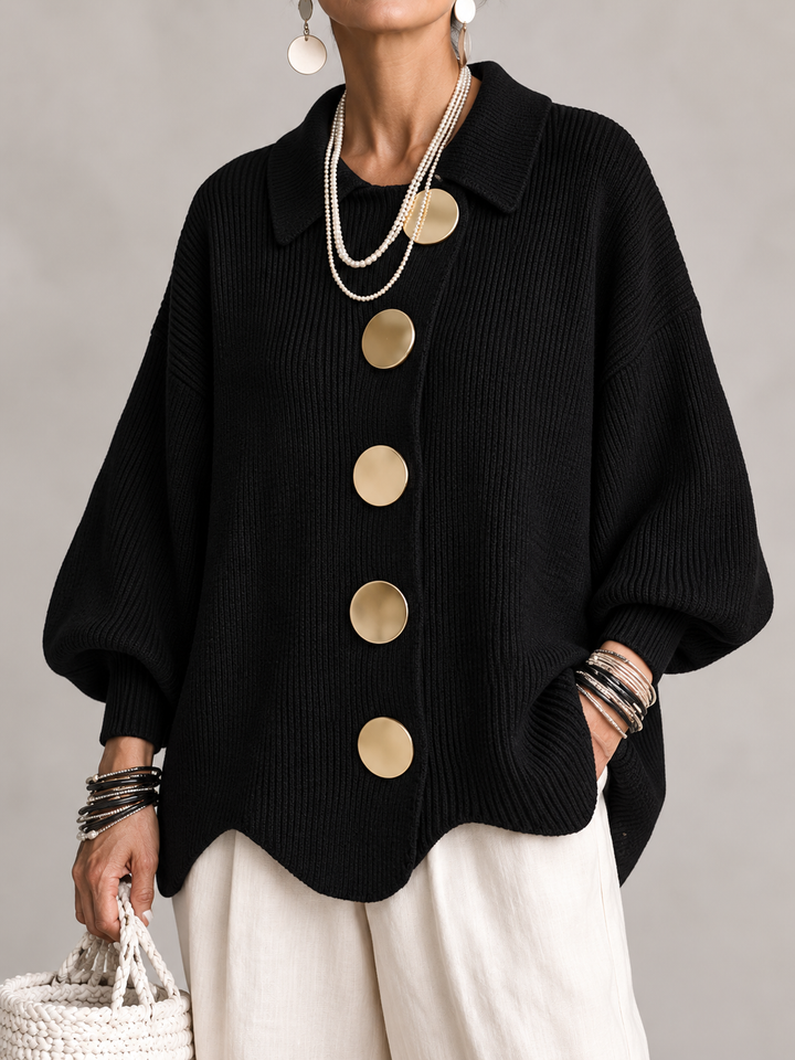 Winona | Oversized Collared Cardigan