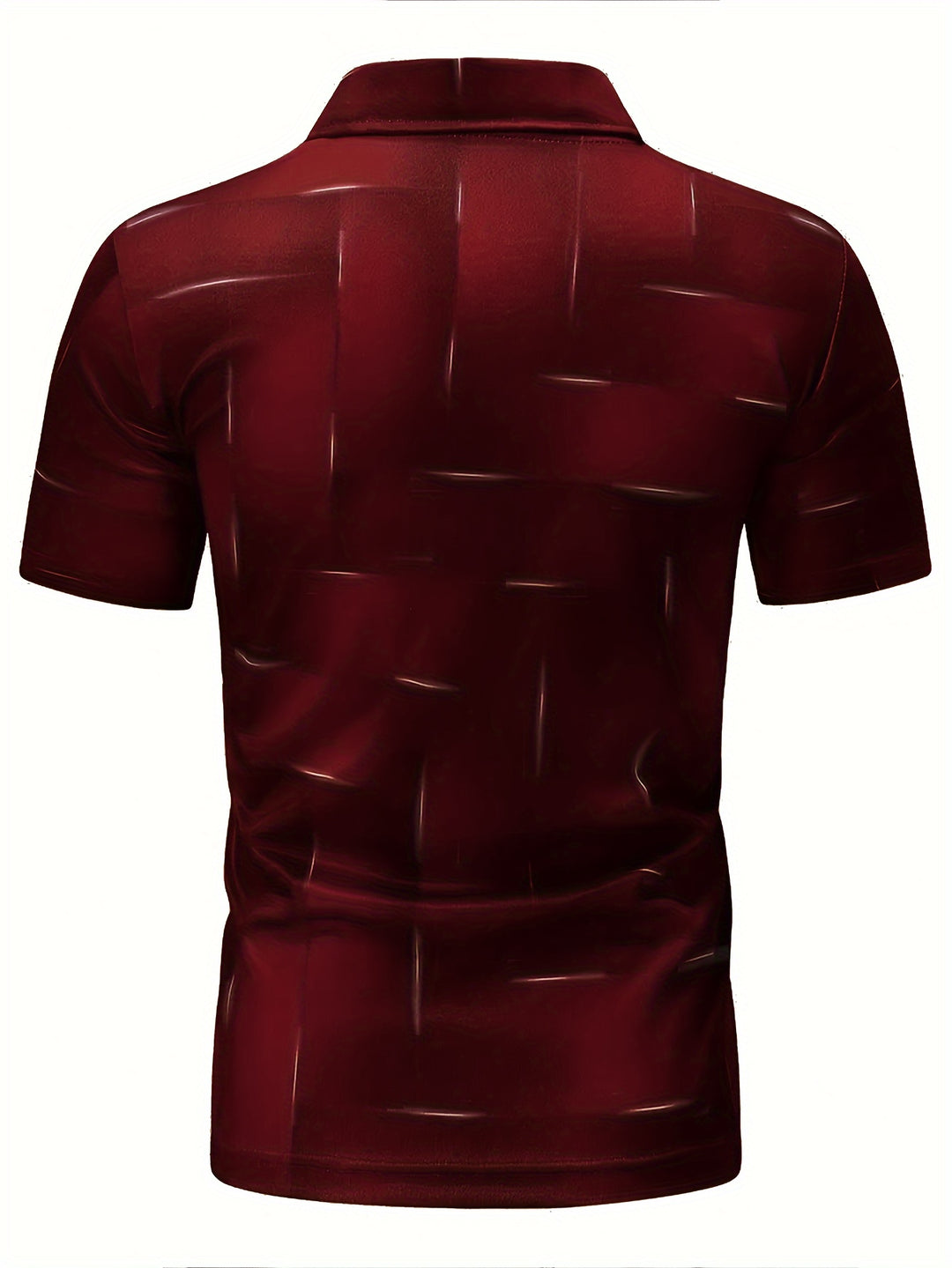 Corbin | Men's Geometric Print Polo Shirt