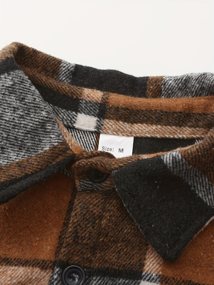 Griffin | Rugged Plaid Overshirt