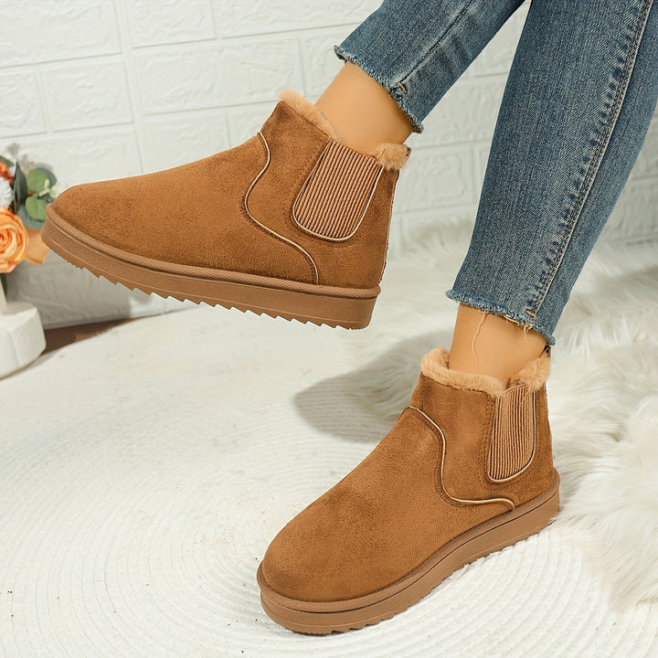 Bellamy | Cozy Platform Ankle Boots