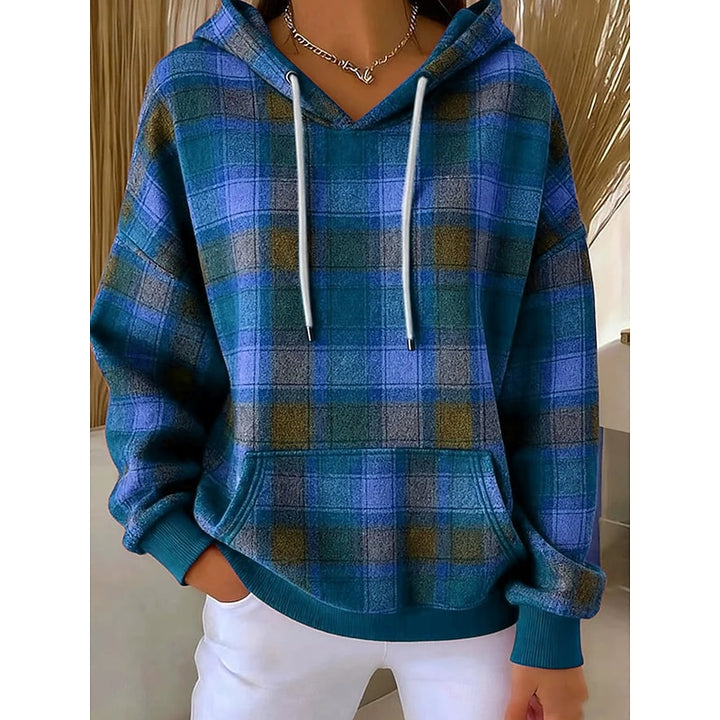 Marlene | Cozy Checked Hoodie