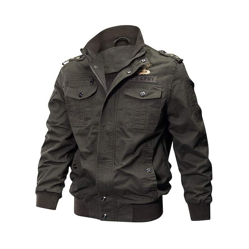 Maxwell | Military-Inspired Bomber Jacket