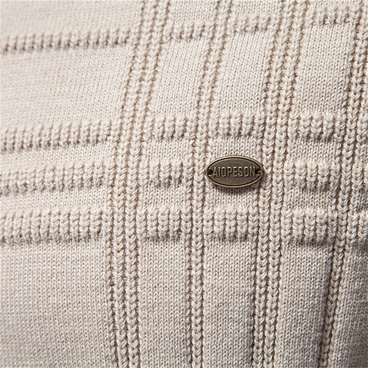 Bryce | Textured Crewneck Sweater