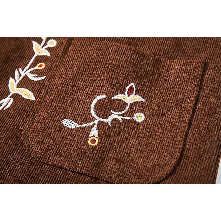 Harvey | Floral Embroidered Vest