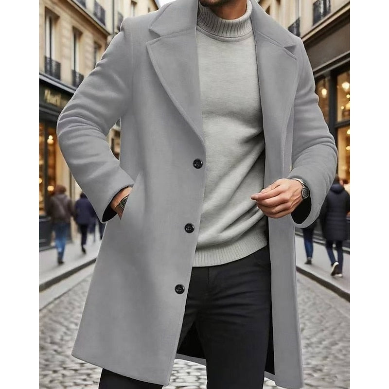 Alistair | Tailored Longline Coat