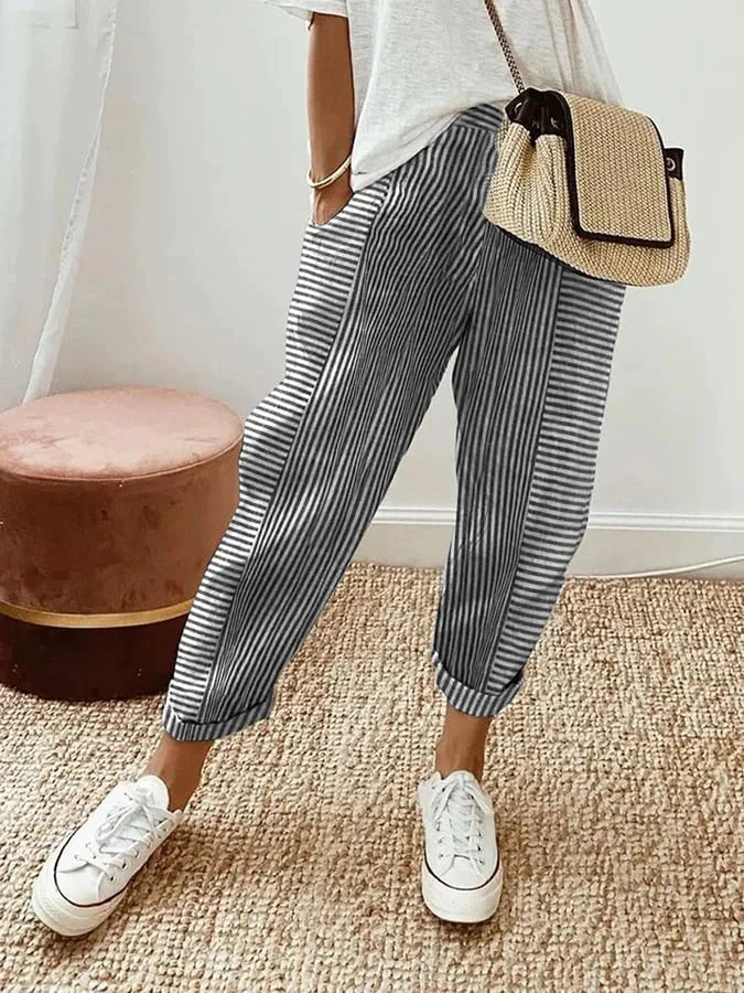 Kate | Striped Pants
