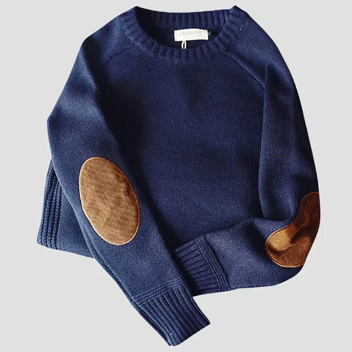Wallace | Classic Elbow-Patch Sweater