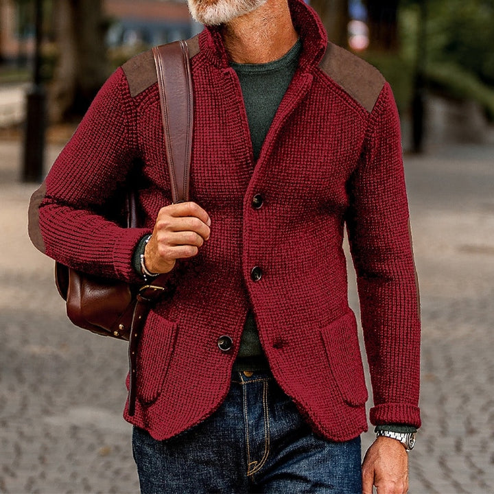 Thatcher | Textured Knit Cardigan