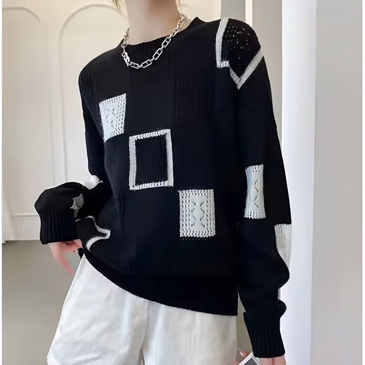 Brigitte | Timeless Patchwork Sweater