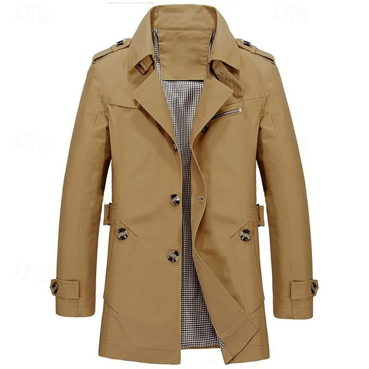 Bradford | Tailored Single-Breasted Trench Coat