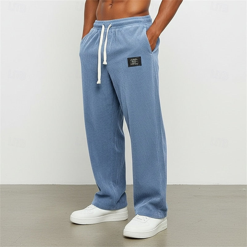 Theodore | Relaxed Straight-Leg Pants
