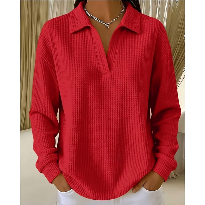 Josie | Relaxed Collared Top