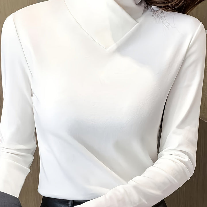 Beatrice | Refined V-Neck Top