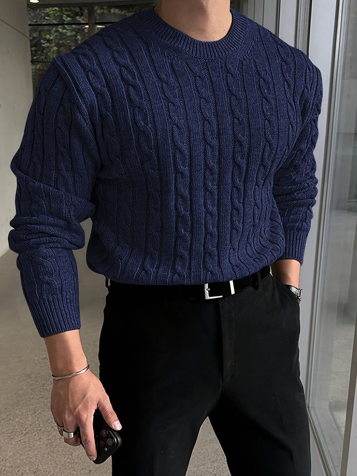 Graham | Cable-Knit Pullover Sweater