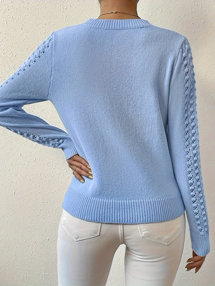 Marceline | Openwork Knit Sweater