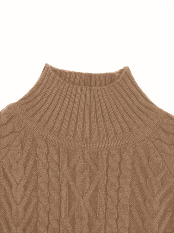 Adelia | Textured Cable-Knit Sweater