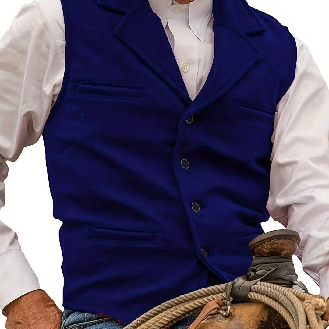 Barnaby | Heritage Herringbone Vest