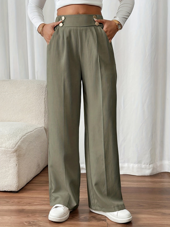 Florence | Tailored Straight-Leg Trousers