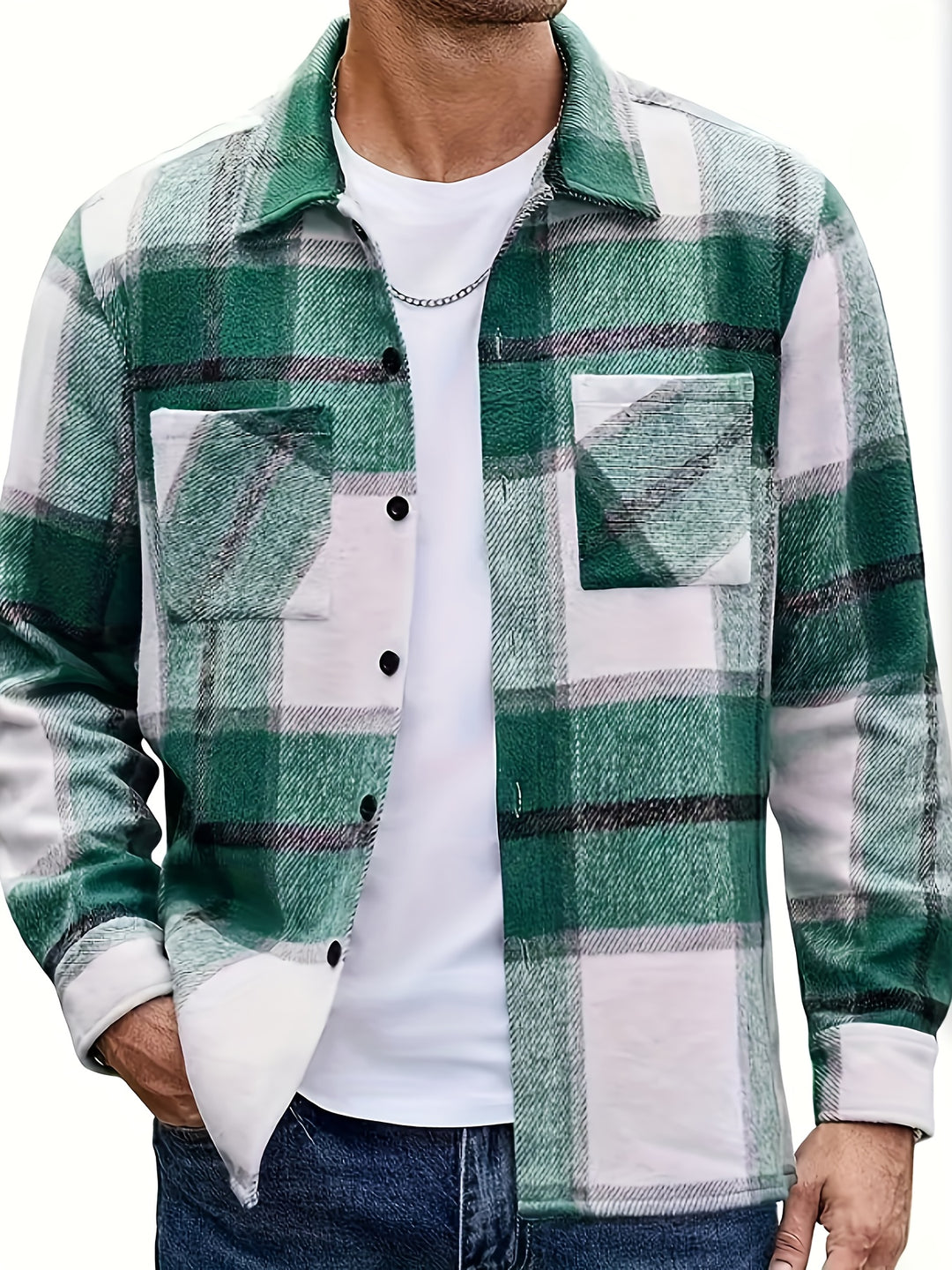 Wyatt | Rugged Checked Shirt Jacket