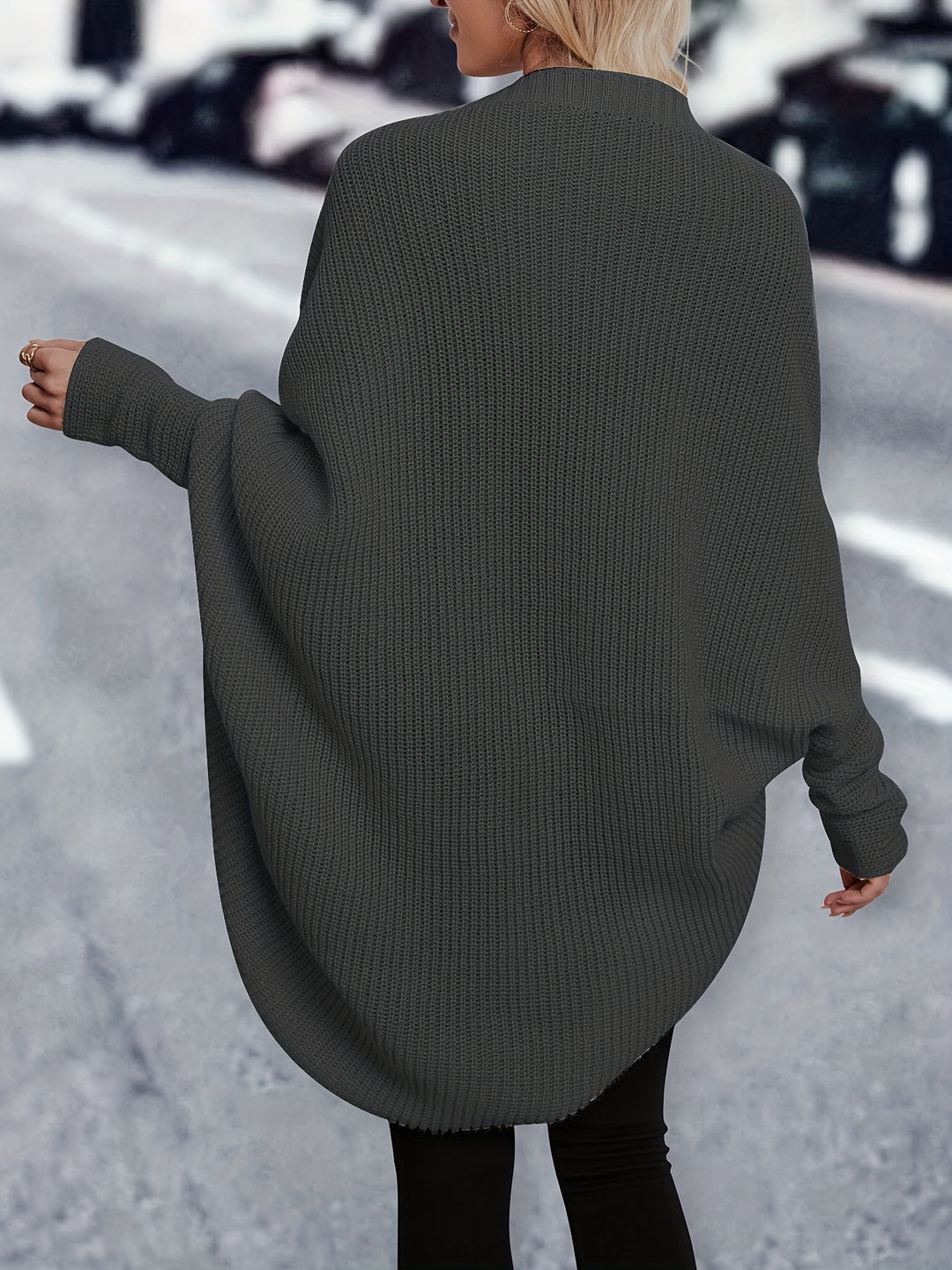 Brynn | Draped Christmas Cardigan