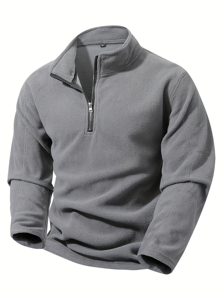 Garrett | Quarter-Zip Stand Collar Pullover