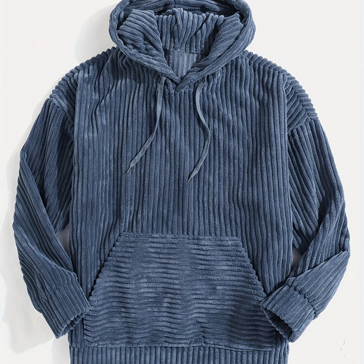 Callan | Relaxed Ribbed Hoodie