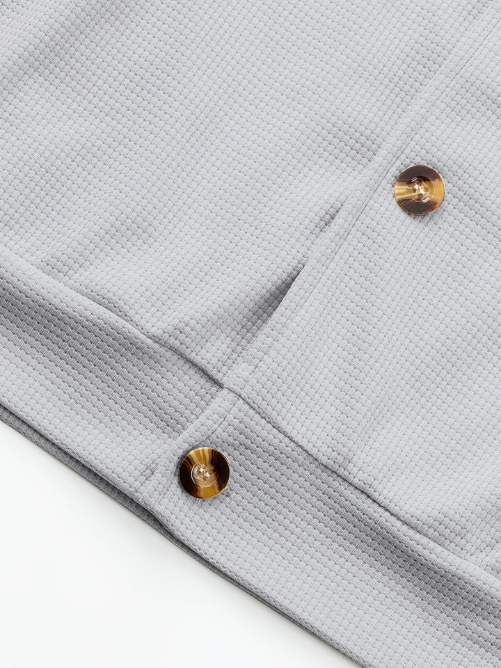 Sterling | Textured Button-Up Jacket