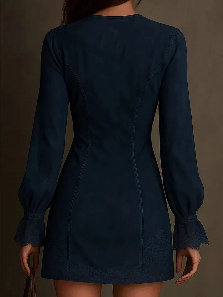 Camellia | Refined Lace-Trimmed Dress