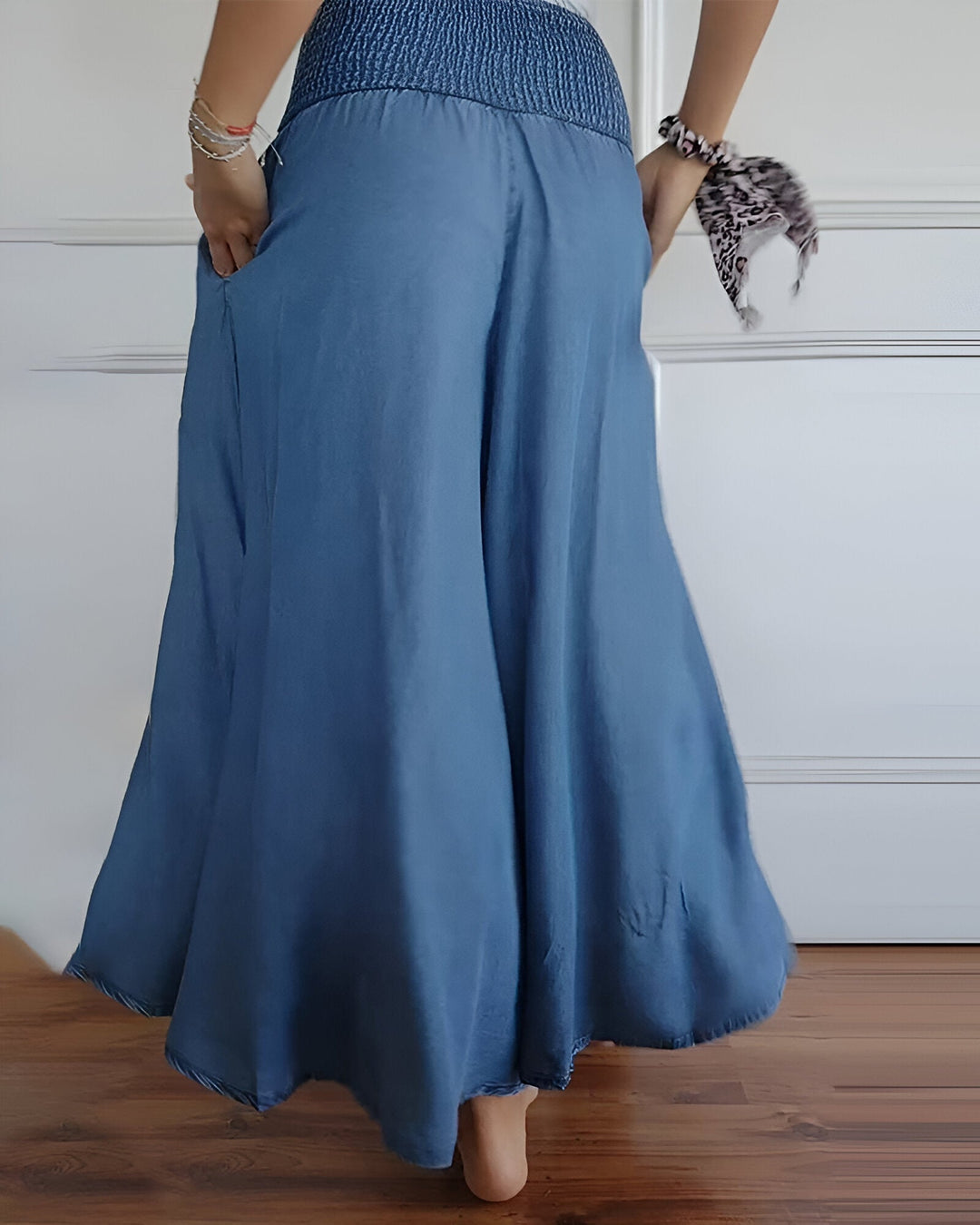 Maribel | Wide-Leg Elastic Waist Pants