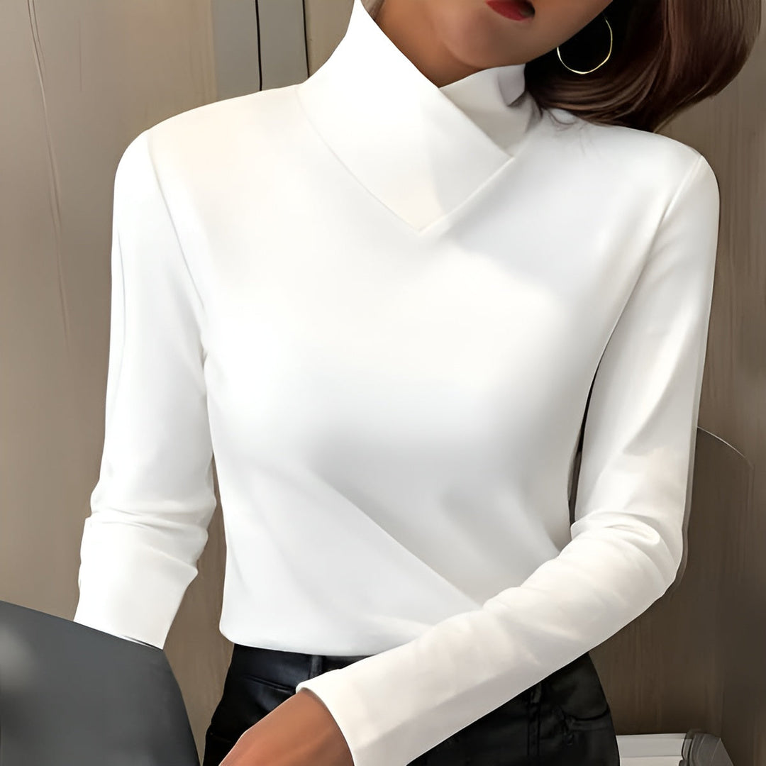 Seraphina | Elegant High-Neck Top
