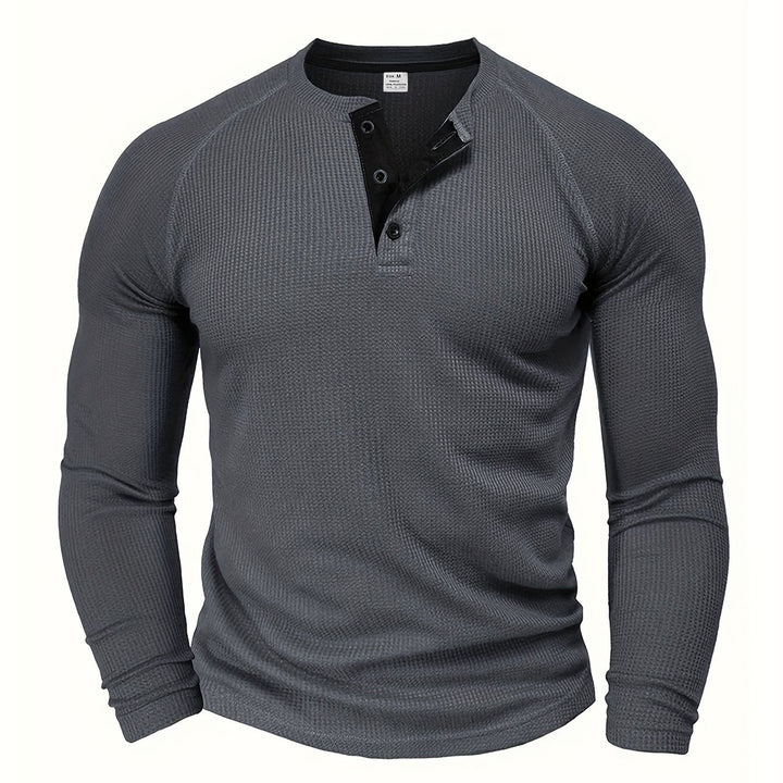 Rowan | Classic Waffle-Knit Henley