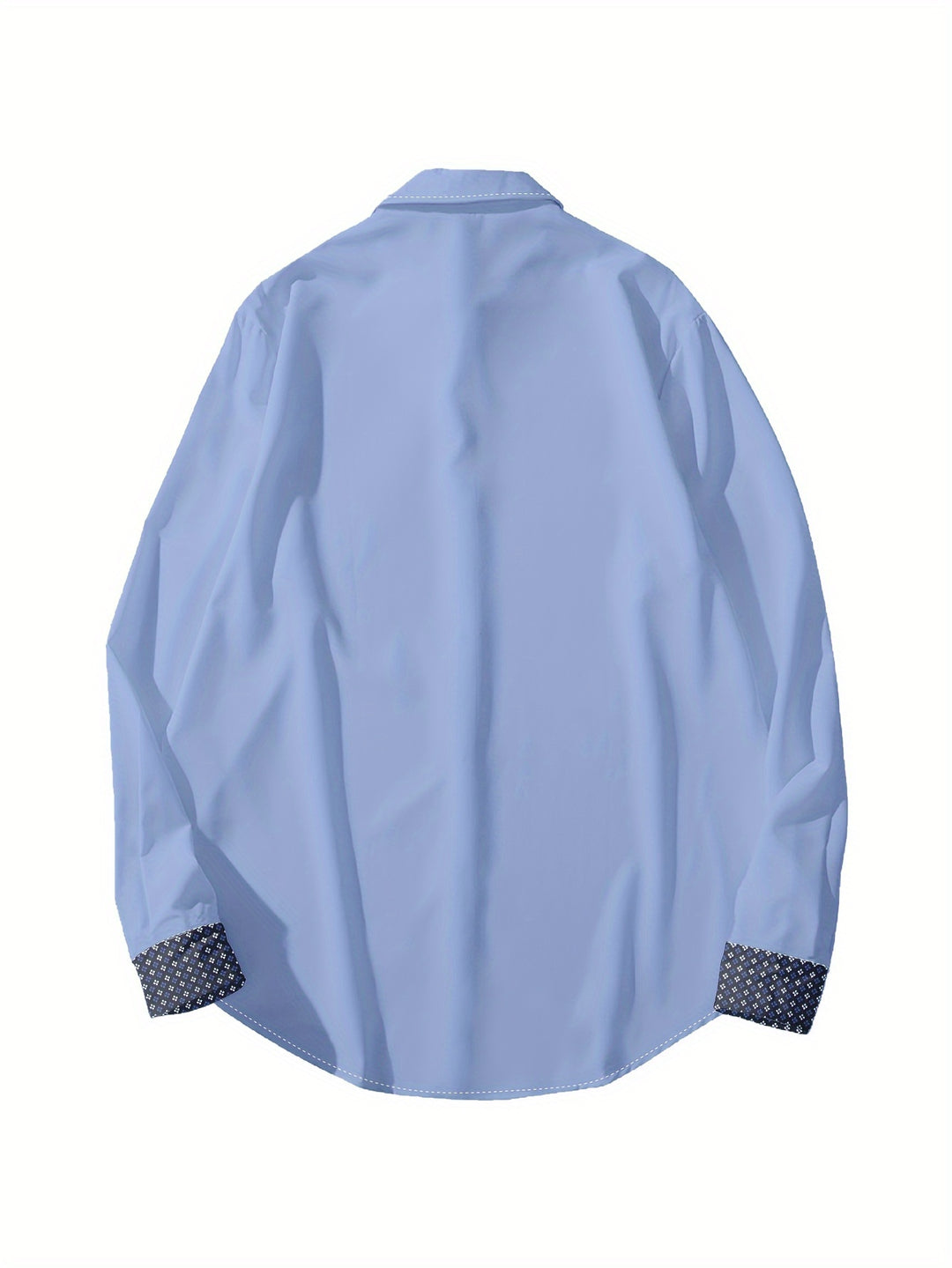 Sutton | Men's Long Sleeve Shirt with Contrast Cuff & Collar Detail