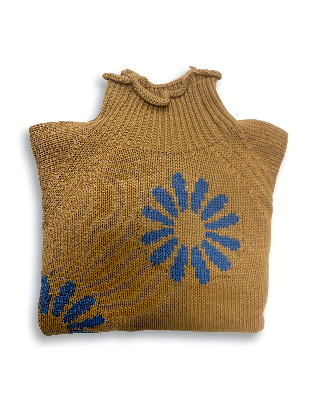 Esme | Floral High-Neck Sweater