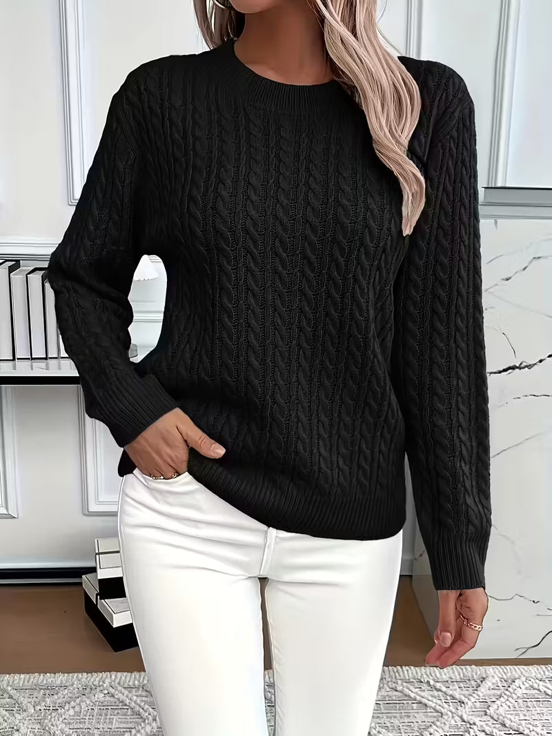 Sandrine | Cozy Cable-Knit Sweater