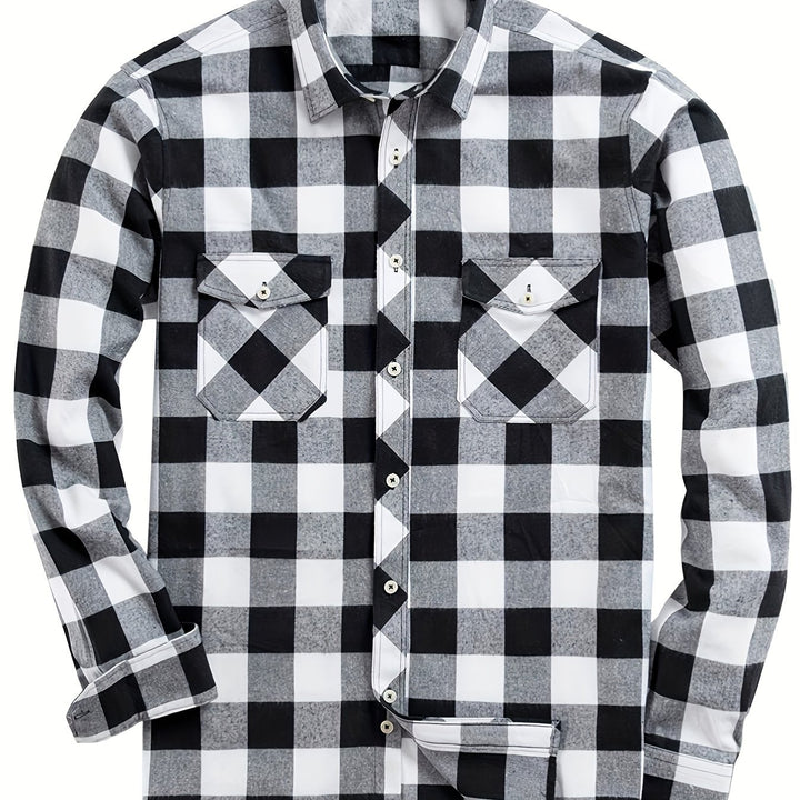 Emory | Rugged Check Button-Up Shirt