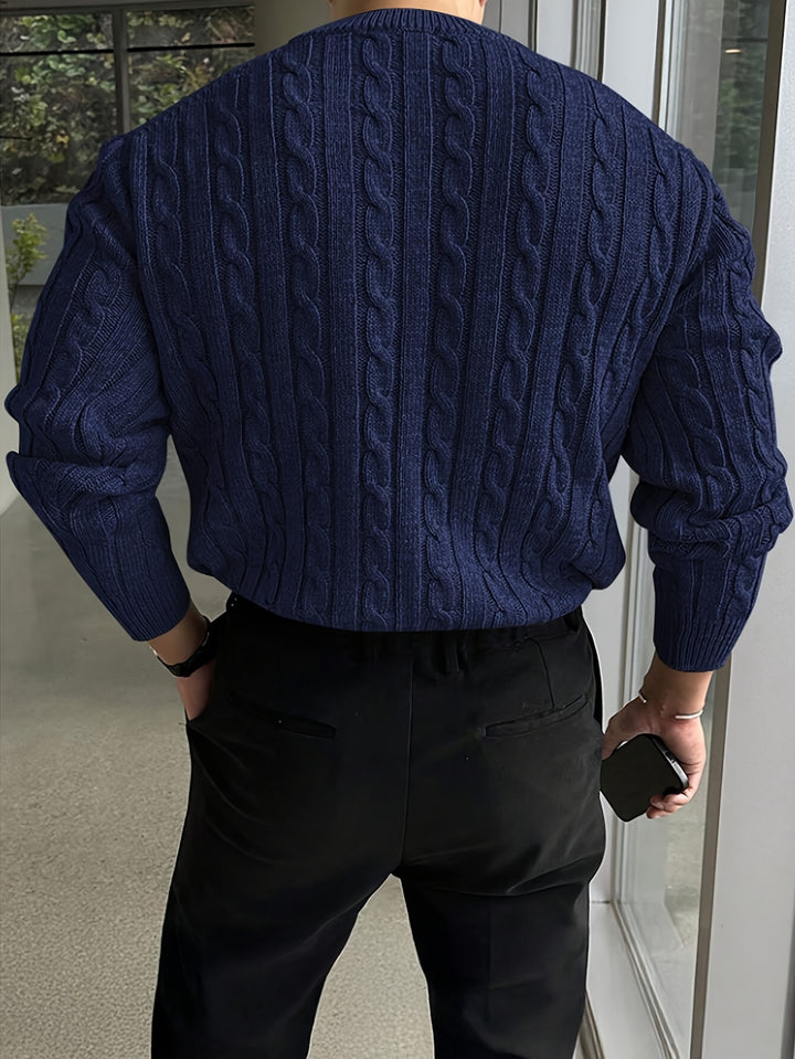Graham | Cable-Knit Pullover Sweater