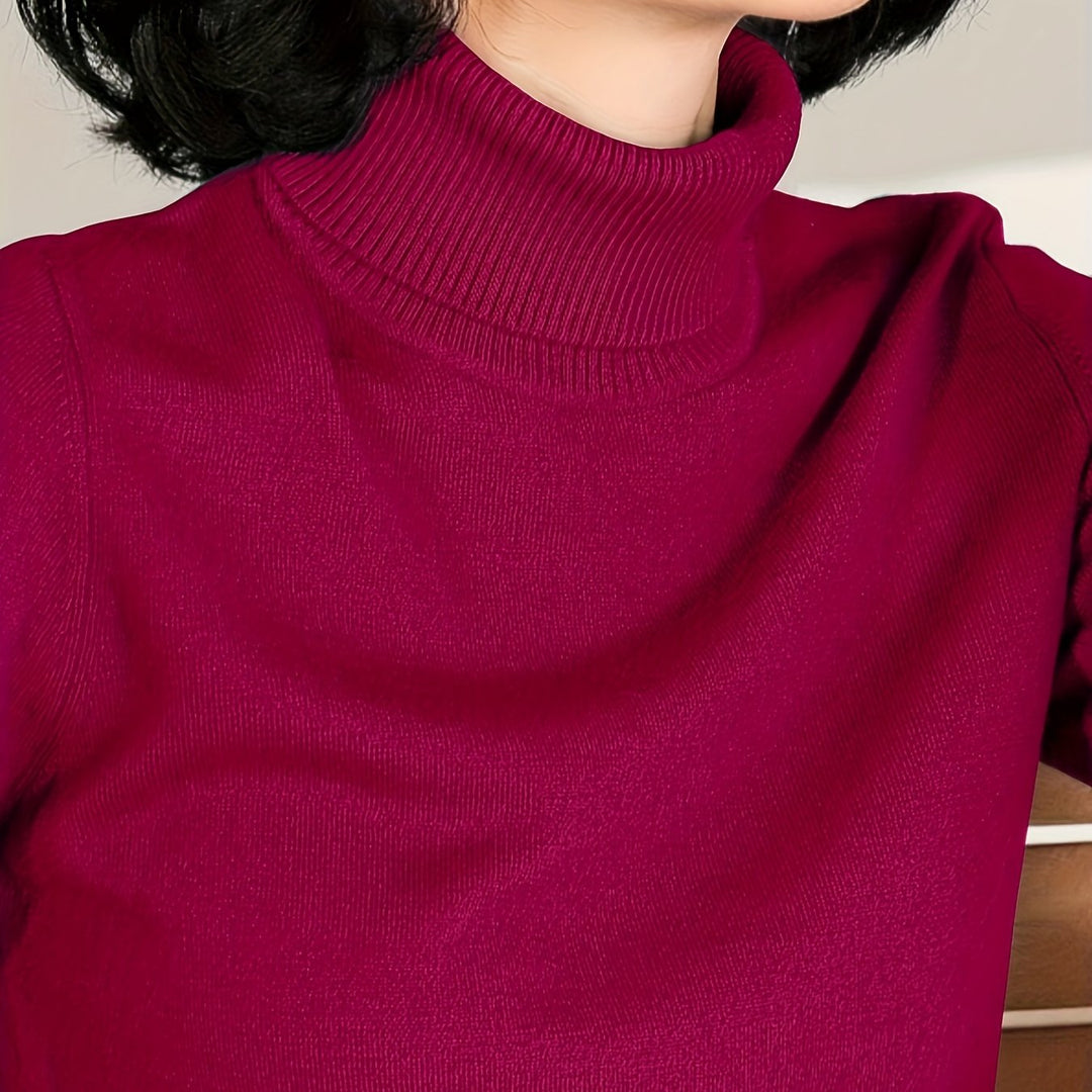 Nancy | Cozy High-Neck Turtleneck