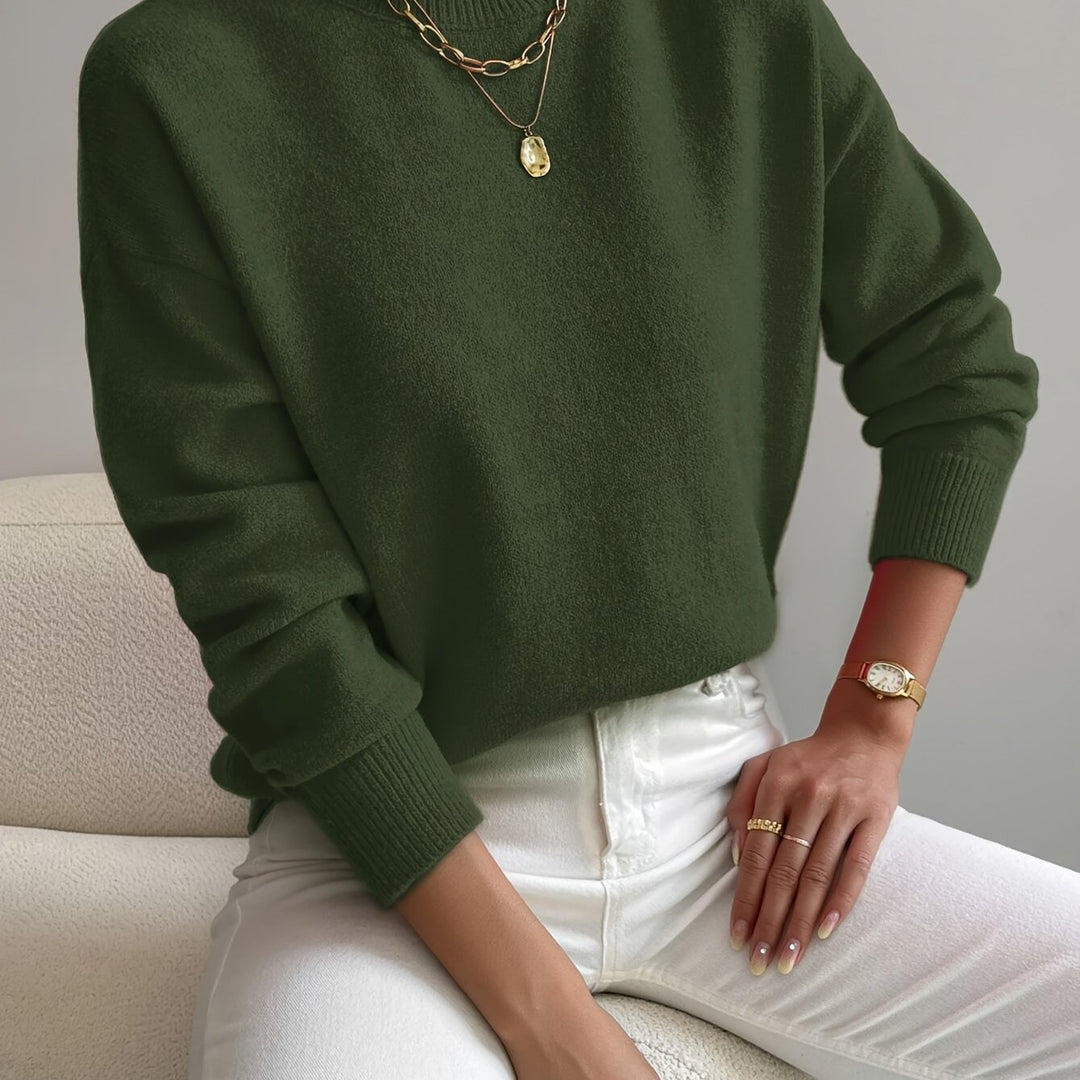 Juniper | Relaxed Mock Neck Sweater