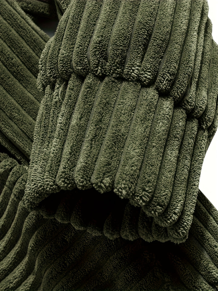 Callan | Relaxed Ribbed Hoodie