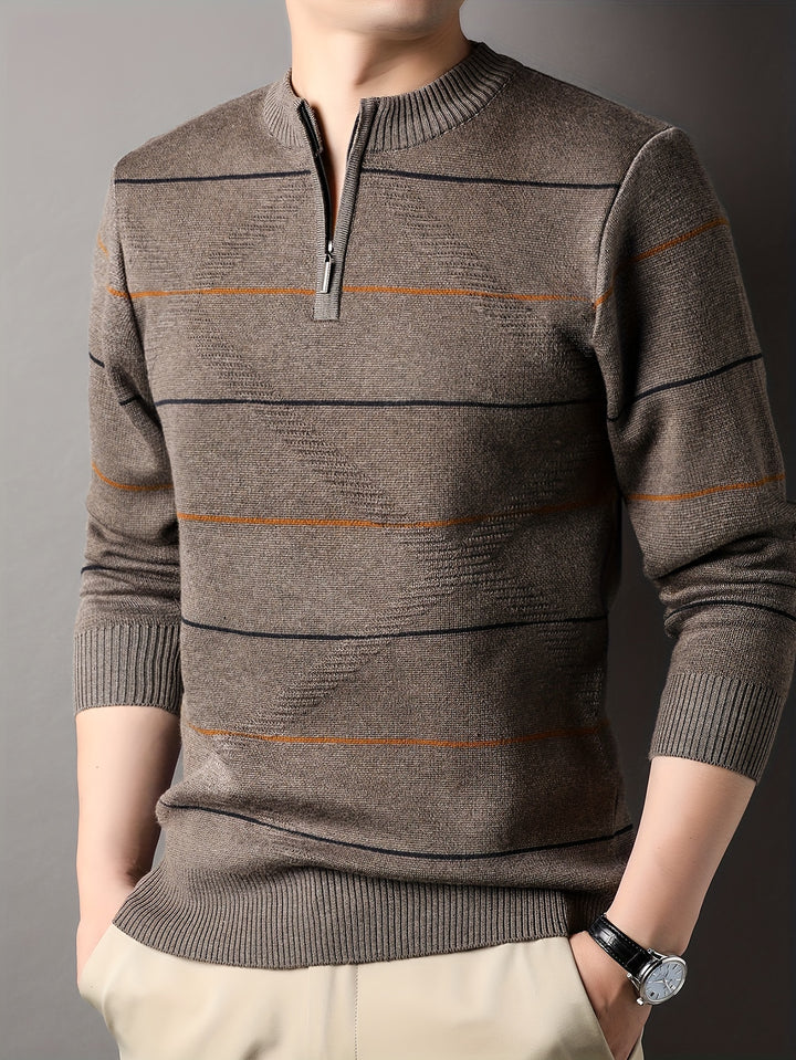 Rhys | Refined Half-Zip Sweater