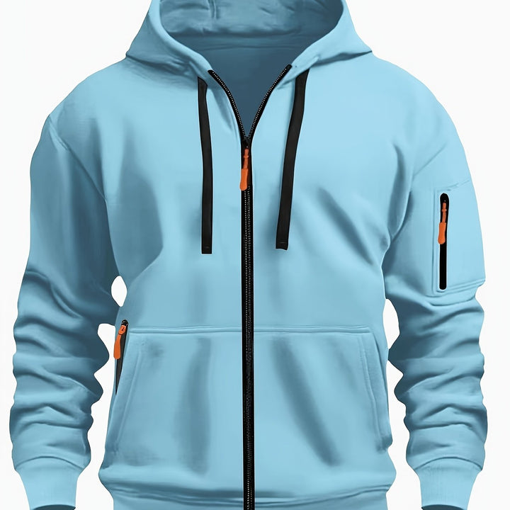 Nolan | Zip-Up Hooded Jacket
