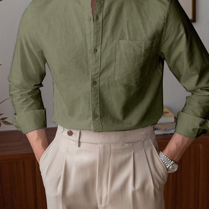 Everett | Men's Casual Lapel Button-Up Shirt
