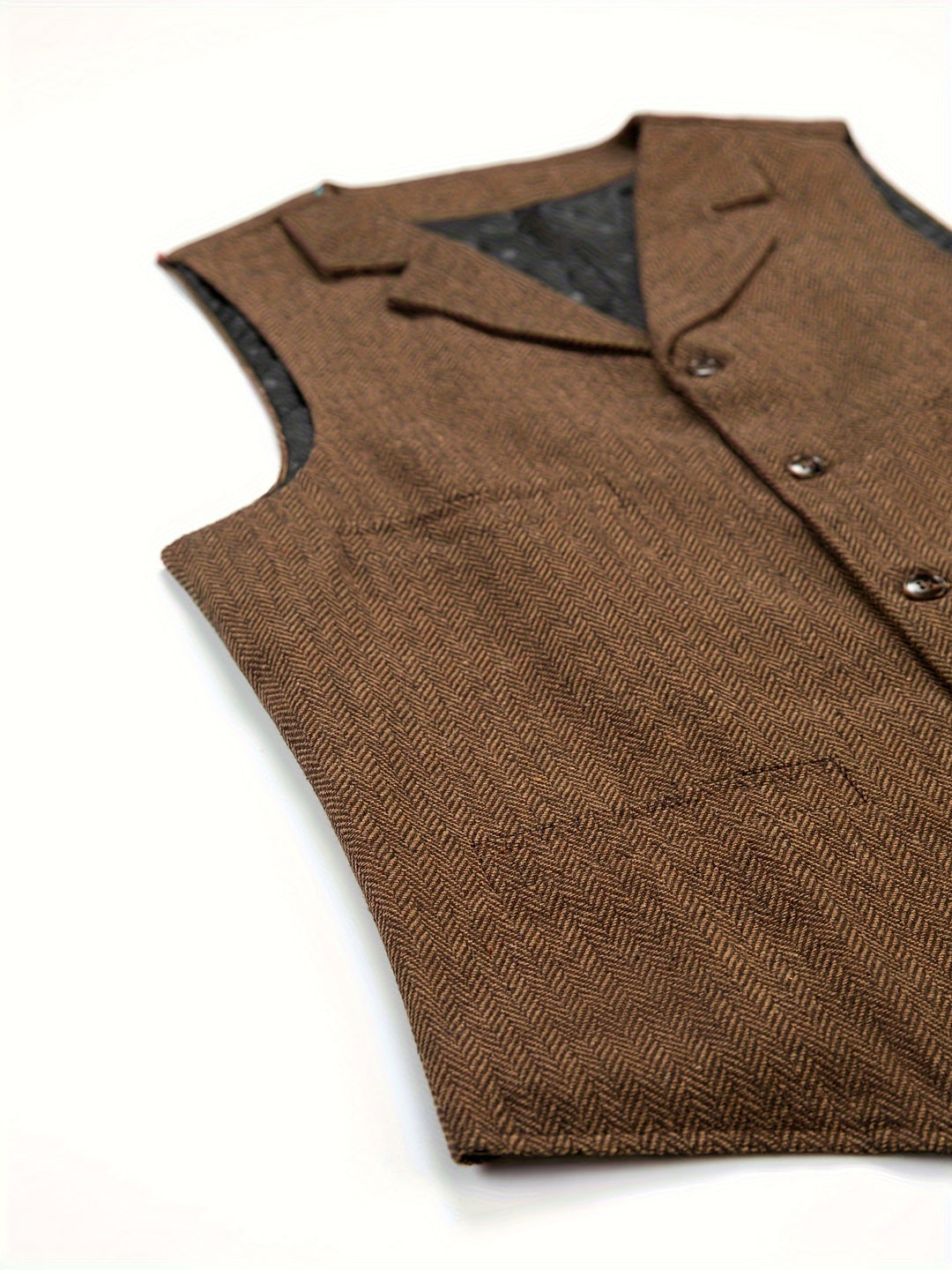 Barnaby | Heritage Herringbone Vest