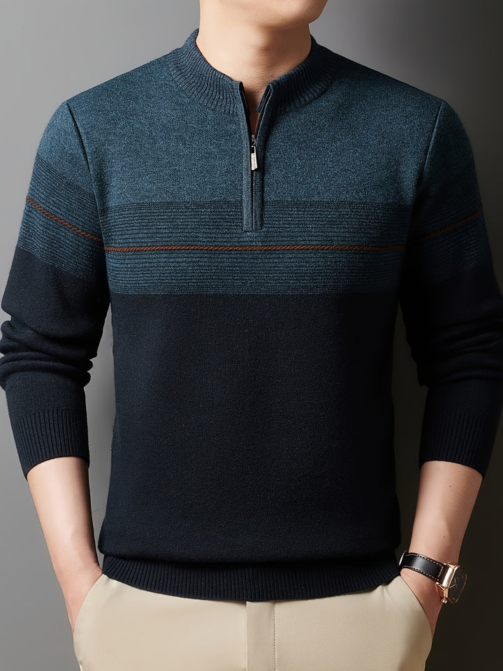 Barrett | Refined Quarter-Zip Sweater